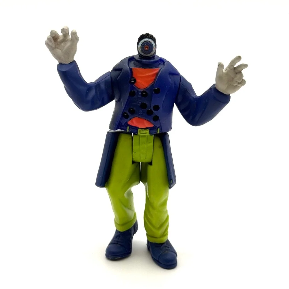 Beetlejuice Action Figure 1989 Kenner Shish Kebab‎ Eye Head Vintage Toy
